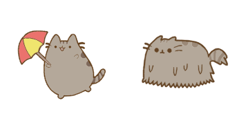 Pusheen: walks-Cursor-Paket