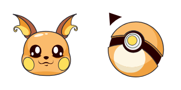 Pokemon: Raichu курсор пак