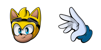 Ray the Flying Squirrel Cursor Pack