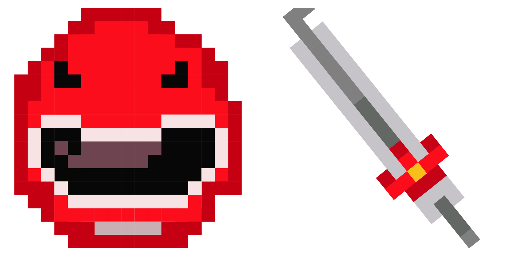 Red Power Ranger Pixel