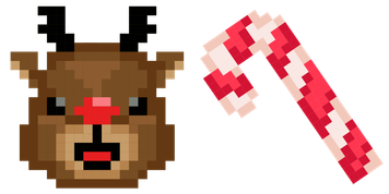 Reindeer Pixel-Cursor-Paket