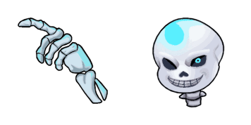 Sans the Skeleton курсор пак