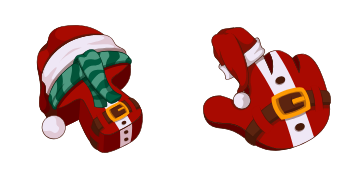 Santa Claus Costume Cursor Pack