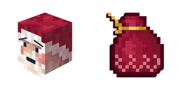 Santa Claus Minecraft Skin Cursor Pack