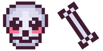 Paquete de Cursores Scull Pixel