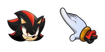 Shadow the Hedgehog Cursor Pack