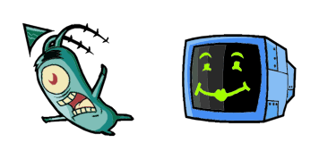 Sheldon Plankton Cursor Pack