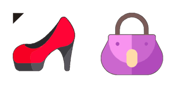 Shoes and handbag курсор-пак