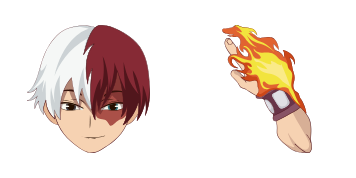 Shoto Todoroki Cursor Pack