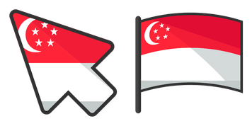 Singapore Cursor Pack