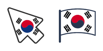 South Korea Cursor Pack