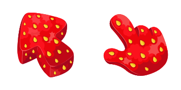 Strawberry Cursor Pack