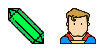 Superhero Superman Cursor Pack