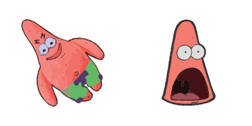 Surprised Patrick Cursor Pack