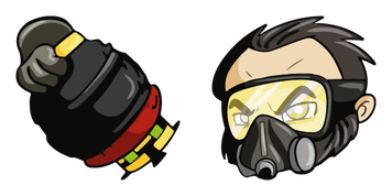 Caustic Apex Legends Cursor Pack