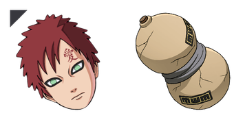 Gaara Naruto Cursor Pack