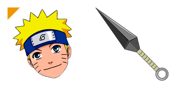 Pack de curseurs Kunai Naruto