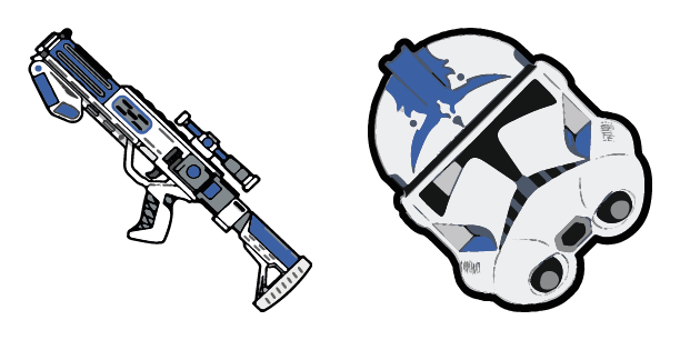 Blue Clone Trooper JESSE Star Wars
