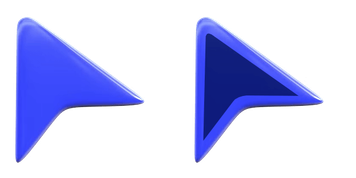 Blue Arrow Classic Cursor Pack