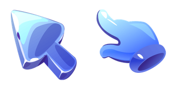 Blue Texture Classic Cursor Pack