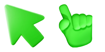 Green Classic Cursor Pack