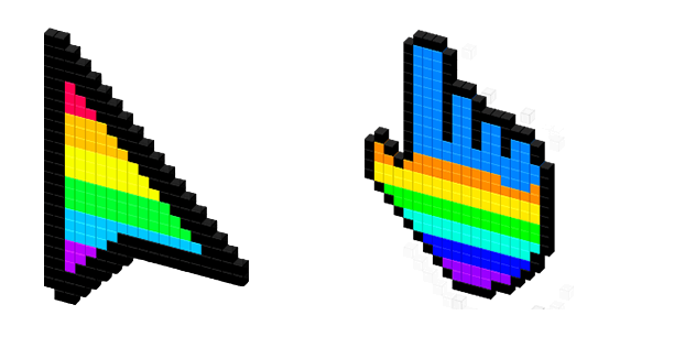 Rainbow Pixel Classic