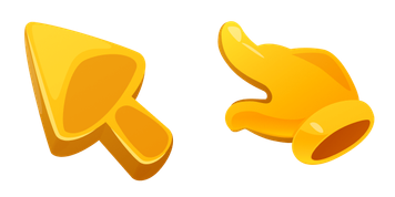 Simple Yellow Classic Cursor Pack