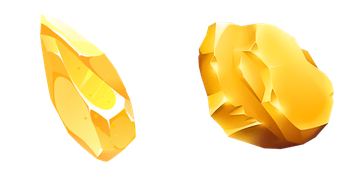 Certine Yellow Gam Stone Cursor Pack