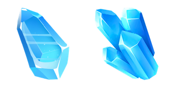 Clear Crystal Gam Stone Cursor Pack