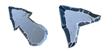 Gray Metal Gam Stone Cursor Pack