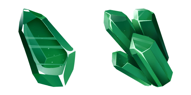 Green Emerald Gam Stone
