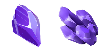 Purple Ametist Gam Stone Cursor Pack