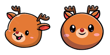 Deer Cute Animal Cursor Pack