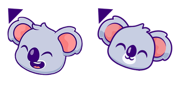 Koala Cute Animal Cursor Pack