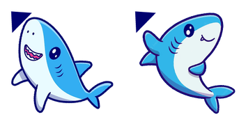 Shark Cute Animal Cursor Pack