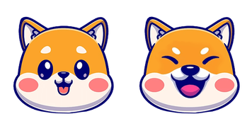 Shiba Inu Dog Cute Animal Cursor Pack