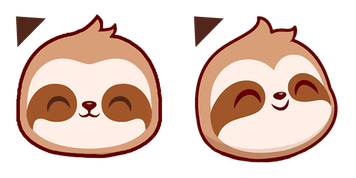 Sloth Cute Animal Cursor Pack