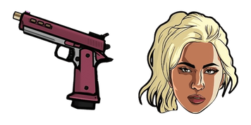 Blonde Crazy GTA Cursor Pack