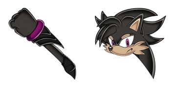 Black Sonic Cursor Pack