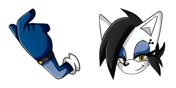 Felicia The Cat Girl Sonic Cursor Pack