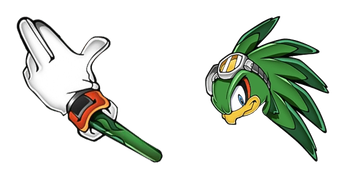 Jet the Hawk Sonic Cursor Pack