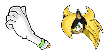 Kate The Hedgehog Sonic Cursor Pack