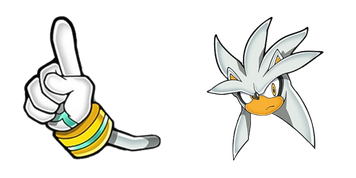 Silver the Hedgehog Sonic Cursor Pack