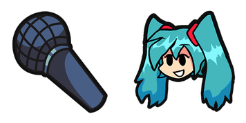 Hatsune Miku Friday Night Funkin Cursor Pack