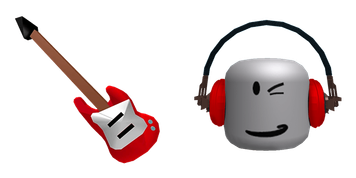 Headphones And Guitar Roblox Cursor Pack