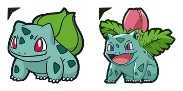 Bulbasaur Pokemon Cursor Pack