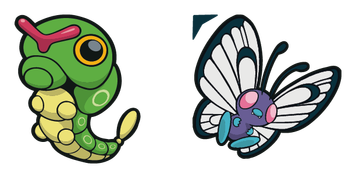 Caterpie Pokemon Cursor Pack