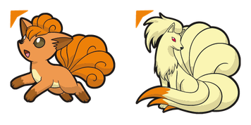 Vulpix Pokemon Cursor Pack