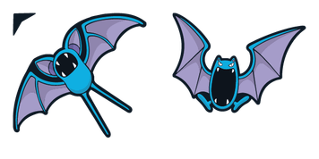 Zubat Pokemon Cursor Pack