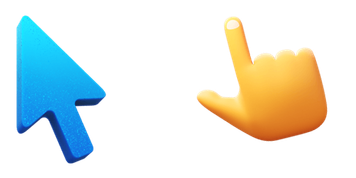 3D Fluensy Emoji Cursor Pack